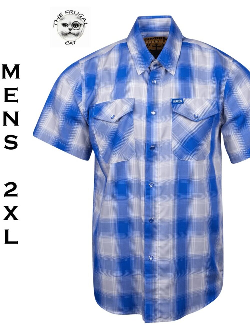DIXXON FLANNEL - PIERSIDE Bamboo Shirt SS - Men's 2XL